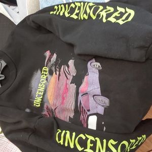 UNCENSORED Men's small crewneck sweater by: fashion Nova